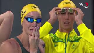 Commonwealth Games 2022  Birmingham  Womens 4x100m Swimming Freestyle Relay  FINAL [upl. by Fineman87]