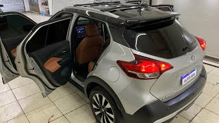 NISSAN KICKS Dicas de Acessórios Bancos de Couro Multimidia Teto Preto Rodas Lâmpadas Leds Rack [upl. by Irahcaz899]