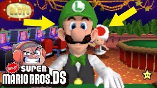 MARIO GOT LUIGI AND TOAD WORKING AT A CASINO NEW SUPER MARIO BROS DS 04 [upl. by Alyks290]