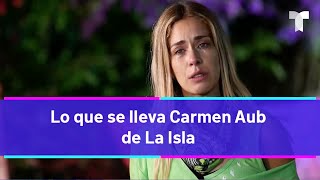 Estas son las sentidas palabras de Carmen Aub tras ser desterrada  La Isla Desafío Extremo [upl. by Yale]