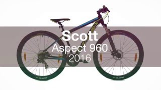 Горный велосипед Scott Aspect 960 2016 Обзор [upl. by Uni]