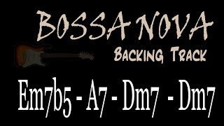 Bossa Nova 251 Backing track in D Minor [upl. by Mcclimans131]