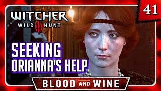 Witcher 3 🌟 BLOOD AND WINE 🌟 Seek Oriannas Help amp The Unseen Elder after the Vampire Attack 41 [upl. by Herzel894]