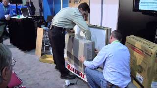 How to Install a DirectVent Propane Wall Furnace Part 55 [upl. by Edaj256]