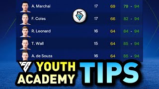 FC 24 YOUTH ACADEMY TIPS [upl. by Aibara]