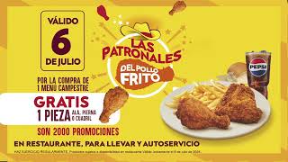 ¡El día del Pollo Frito se celebra con todo el sabor de Pollo Campestre [upl. by Arev]