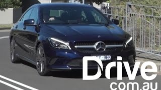 MercedesBenz CLA200 Review  Drivecomau [upl. by Ahsytal]