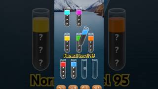 Water Sort  Challenges Normal  Level 95 [upl. by Sgninnej]