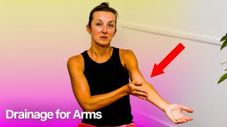 Effective Lymphatic Drainage for Arms Reduce Fluid Retention amp Inflammation [upl. by Akerahs215]