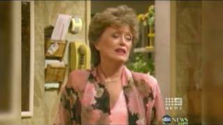 Nine News June 4th  The Death Of Rue McClanahan [upl. by Coletta729]