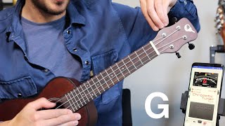 How to tune a UKULELE for total beginners [upl. by Rossner]