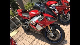 ミクニレーシングサウンドを聞け 2001 YAMAHA YZFR1 2001 ヤマハ YZFR1 MIKUNI 2001 HONDA CBR929RR FireBlade [upl. by Antonie644]