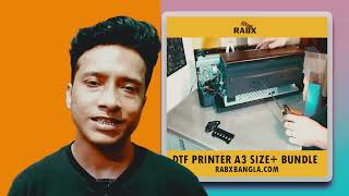 A3 DTF Printer TShirt Printing Machine L1800 Converted  Affordable DTF Printing Review 2024 [upl. by Liam245]