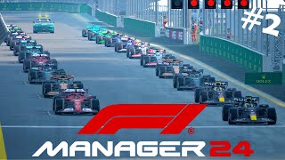 NEW UPGRADES AND LAST LAP DRAMA  F1 Manager 24 Ep2 [upl. by Joon]