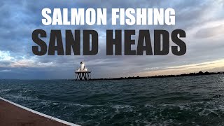 Sand Heads British Columbia Salmon fishing 1 Lights out fishing [upl. by Farron]