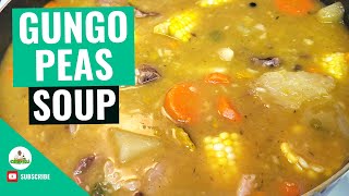 Jamaican Gungo Peas Soup  Pigeon Peas Soup  How to make Jamaican Gungo Peas Soup  Jamaican Soups [upl. by Yennek411]