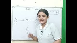 FORMAL CHARGE l NO3 l CLASS 11 l CHEMICAL BONDING chemistryformula chemicalstructure [upl. by Oecam358]