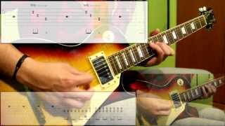 Muse  Plug In Baby Guitar Cover Play Along Tabs In Video [upl. by Nosam]