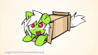 ponies sliding into a box [upl. by Yank]