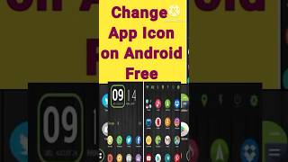 how to change apps icon on Android Free  change app icon on Android  app icon Change Android [upl. by Jarrad]