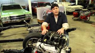 How to Swap an LS Engine into a 1969 Chevelle Part 1 Chassis Oil Pan and Engine Mounts [upl. by Neirad]