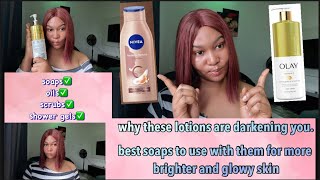 Brightening body lotions olay vitamin c amp nivea vitamin c best way to use for brighter results [upl. by Nitsu454]