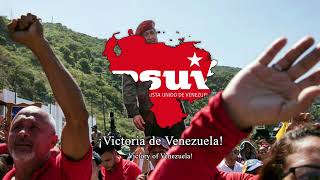 quotChavez Vive La Lucha Siguequot  Venezuelan Socialist Song [upl. by Adnilasor]