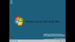 Taking a look at Windows Server 2012 Build 7816 [upl. by Crespo]