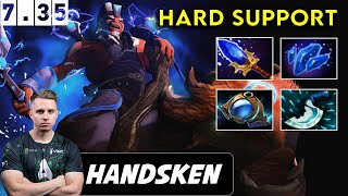 Handsken Disruptor Hard Support  Dota 2 Patch 735 Pro Pub Gameplay [upl. by Acissev]