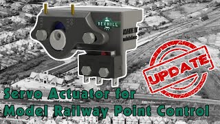 S2 E11 Improved Servo Turnout or Point Actuator Update from Bexhill West Model Railway [upl. by Allertse]