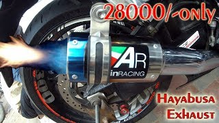 Hayabusa Exhaust Sound TBR  BROCKS  RACE FIT [upl. by Leva]