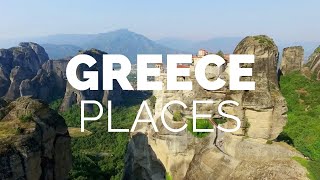 10 Best Places to Visit in Greece  Travel Video [upl. by Navy]