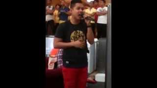 This Filipino sings a duet all alone  The prayer Celine Dion and Andrea Bocelli [upl. by Ula]