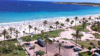 CALA MILLOR BEACH  MALLORCA SPAIN THE BEST VIEW Sentido Castell de Mar Hotel [upl. by Adnilemreh]