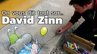 David Zinn  Craie sur rue [upl. by Ardiek]