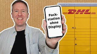 Appgesteuerte DHLPackstation Paket abholen [upl. by Shae911]