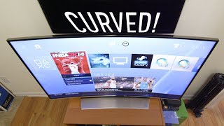 Curved TVs Explained [upl. by Azmuh]