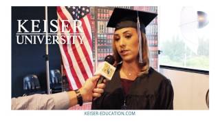 Keiser University Puts You First  Graduate Testimonials [upl. by Mayberry402]