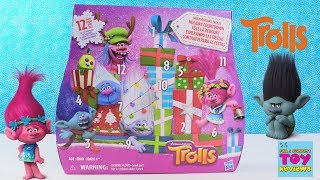 Trolls Advent Calendar 12 Days Of Toy Surprises Review Unboxing  PSToyReviews [upl. by Eniala]