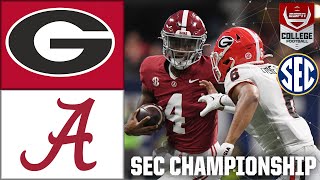 SEC Championship Georgia Bulldogs vs Alabama Crimson Tide  Full Game Highlights [upl. by Enelyar592]