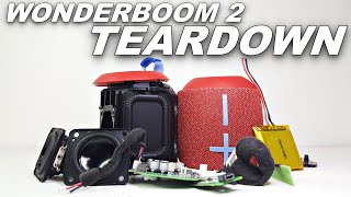 ULTIMATE EARS WONDERBOOM 2 COMPLETE TEARDOWN [upl. by Auop5]