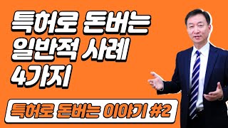 특허로 돈버는 일반적 사례 4가지 특허기술이전 특허권 창업자금 [upl. by Brit]