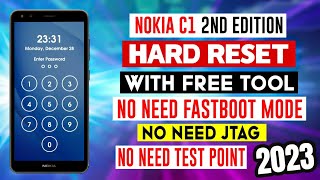 HOW TO HARD RESET Nokia C1C2C1 PlusC10C12C20C21C30C32TA1380 [upl. by Yllas]