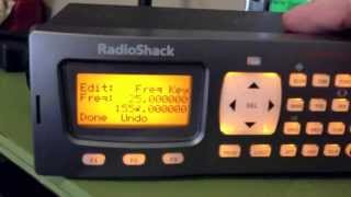 Radio Shack Pro197 How To [upl. by Ojahtnamas]