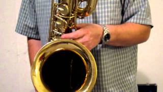 YBS 61 Yamaha Baritone Sax [upl. by Notelrahc170]