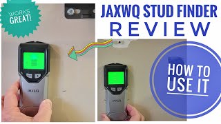 JAXWQ Stud Finder  Wall Scanner Review amp How To Use It [upl. by Fillander]