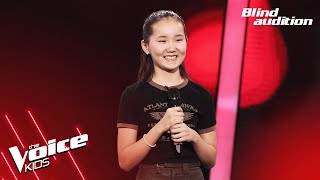 NasandulamA  quotChihiroquot  Blind Audition  The Voice Kids Mongolia 2024 [upl. by Assirat]