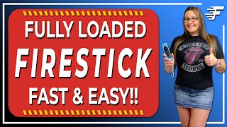 FULLY LOAD YOUR FIRESTICK  STEPBYSTEP  EVERY STREAMING APP [upl. by Nita251]