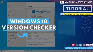 How to Check Windows Version in PC  Laptop [upl. by Yelahc]