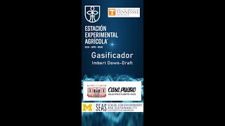 Producción de Electricidad con un Gasificador Imbert DownDraft [upl. by Ailemap]